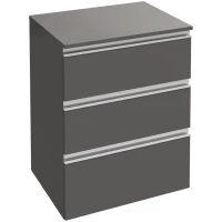 Комод серый антрацит глянец 60,1 см Jacob Delafon Vox EB2065-RA-442