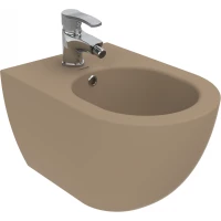 Биде подвесное Creavit Free FE510-00CM00E-0000 капучино матовый