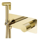Изображение товара гигиенический душ boheme stick 127-gg.2 со смесителем, золотой