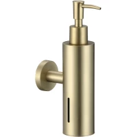 Дозатор для жидкого мыла Savol S-005631C-1 200 мл, настенный, золотой матовый