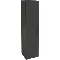 Пенал Jacob Delafon Odeon Rive Gauche EB2570G-R9-N14 подвесной L, серый антрацит