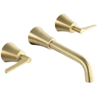 Смеситель для раковины Ramon Soler Adagio 912001MLOC встраиваемый, без донного клапана, золотой матовый