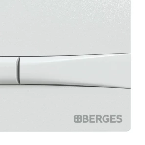 Изображение товара кнопка смыва berges novum f4 040054 для инсталляции, белый матовый