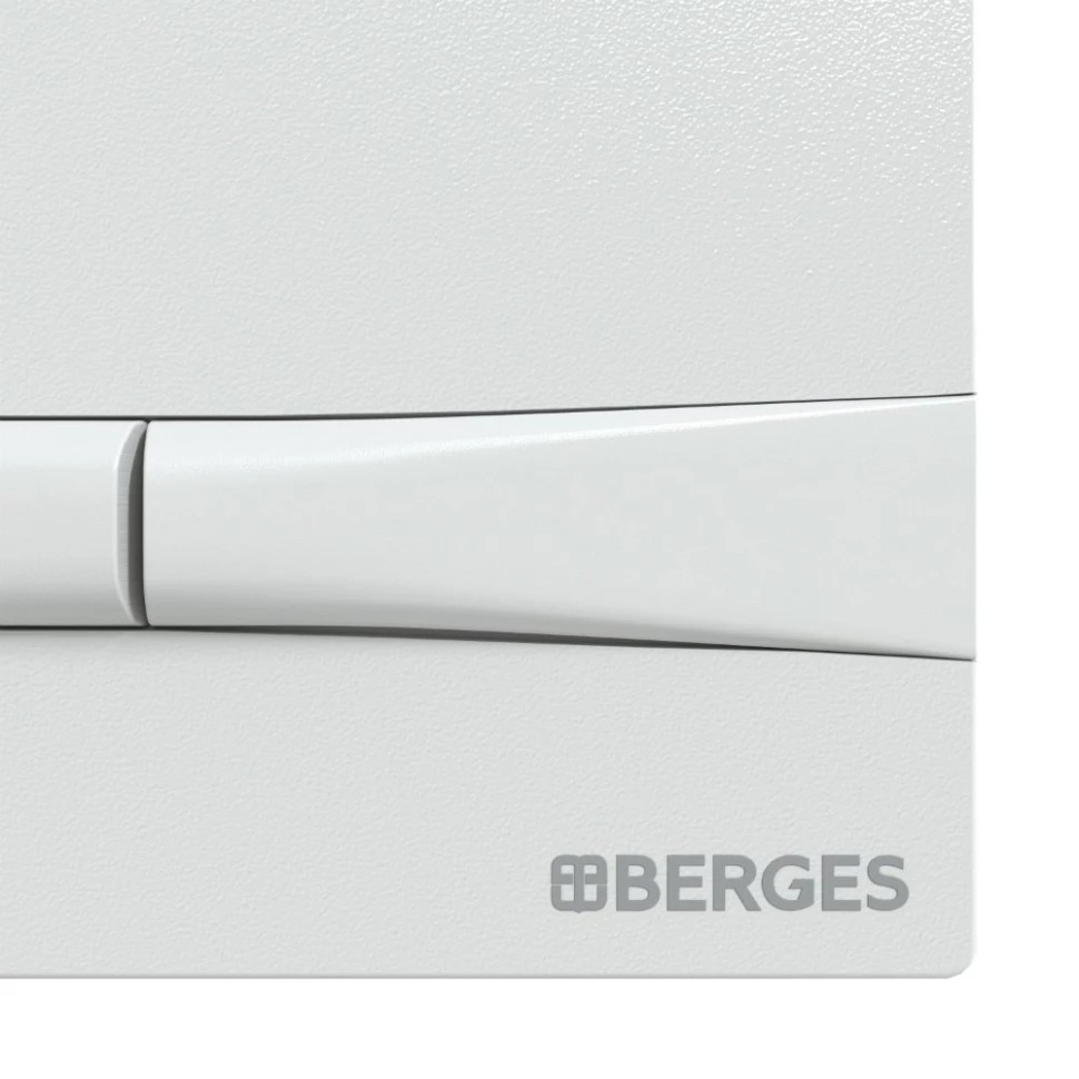 Смывная клавиша Berges Novum F4 белый матовый 040054 - фото 3