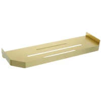 Полка для ванной Fixsen Hi-Tech FX-843G 30 см, золотой матовый