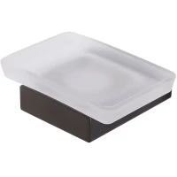 Мыльница Cezares Slider SLIDER-SODS-GM настенная, оружейная сталь матовый