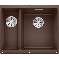 Кухонная мойка Blanco Subline 340/160-U InFino кофе 523567