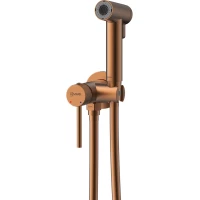 Гигиенический душ Lemark Karelia LMF-2018S-BRRG со смесителем, розовое золото матовый