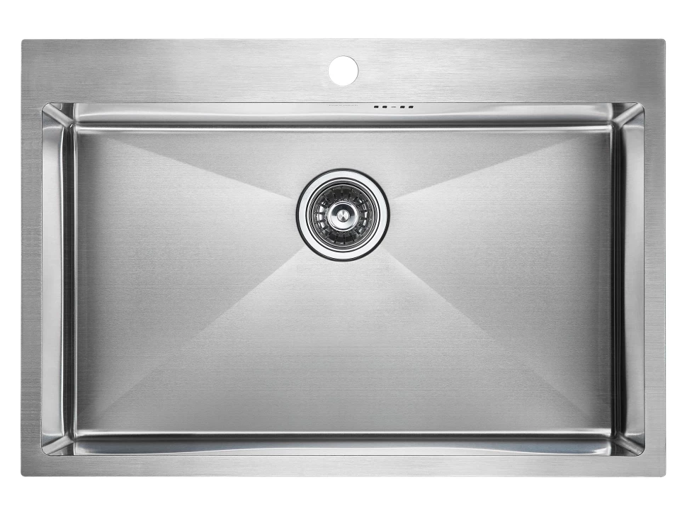 Кухонная мойка Paulmark Vast нержавеющая сталь PM217551-BS