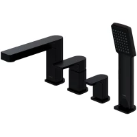 Смеситель на борт ванны Omnires Baretti BA7832BL