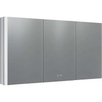 Зеркальный шкаф Aquatek AQ7129-MLC 120x70 см, с LED-подсветкой, сенсорным выключателем, антизапотеванием