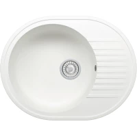 Кухонная мойка Tolero белый R-122 №923