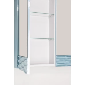 Изображение товара зеркальный шкаф 70x70 см аквамарин style line ассоль лс-00000320
