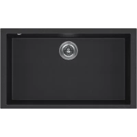 Кухонная мойка KuchenStern a-Granit Sub 80 202AN20 76x43,5 см, антрацит