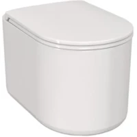 Унитаз подвесной AXA Delano WCWH9001012 безободковый, с сиденьем микролифт, белый матовый