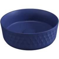 Раковина-чаша Allen Brau Fantasy Romb 4.11033.ID 36x36 см, накладная, индиго