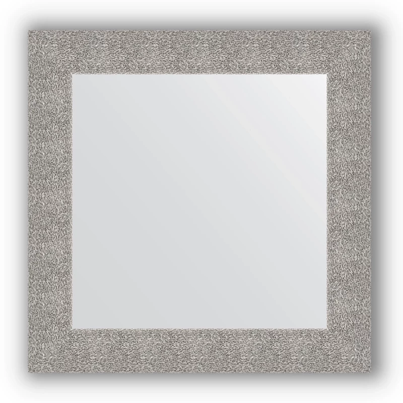 Зеркало 70x70 см чеканка серебряная Evoform Definite BY 3151