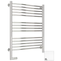 Полотенцесушитель электрический 800x600 белый глянец МЭМ левый Сунержа Флюид 2.0 12-5220-8060