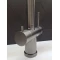 Смеситель для кухни AltroBagno Flusso Flusso 050203 GrMt с подключением к фильтру, с гибким изливом, оружейная сталь - 8