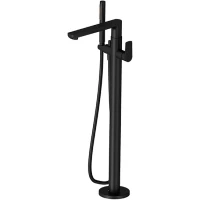 Смеситель напольный для ванны Newform Haka 72084E.01.093 черный матовый