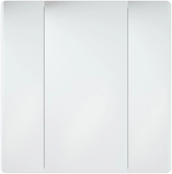 Зеркальный шкаф 70x70 см белый матовый Corozo Монро SD-00000678