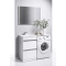 Комплект мебели белый глянец 115 см Aqwella Forma FOR01052 + FOR.11.04.D-L + SM0210 - 1