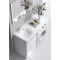 Комплект мебели белый глянец 115 см Aqwella Forma FOR01052 + FOR.11.04.D-L + SM0210 - 2