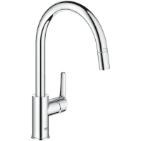 Смеситель для кухни Grohe Start Clova 30572000 с выдвижным изливом, хром