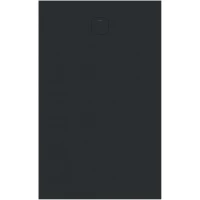 Душевой поддон Starohome Cosmo 71082910 160x100 см, из литьевого мрамора, прямоугольный, черный матовый