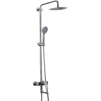 Душевая система Gappo G2499-20 245 мм, со смесителем, сатин