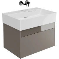 Тумба коричневый глянец/коричневый матовый 67 см Kerama Marazzi Logica LOG.70.2\SAN