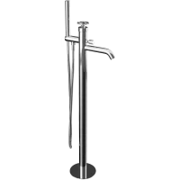 Смеситель напольный для ванны Remer Chrono CH08 хром