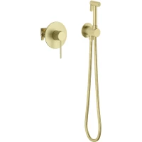 Гигиенический душ Timo Saona 2389/17SM со смесителем, золотой матовый