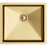 Кухонная мойка PEZARO PZS.450.GOLD 49x44 см, золотой