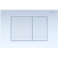 Кнопка смыва Aquatek PNS-0000001 для инсталляции, белый глянец