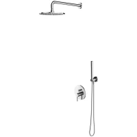 Душевой комплект 250 мм Omnires Y SYSY22XCR
