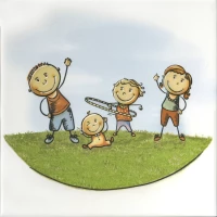 Декор Kerama Marazzi Весёлые старты 