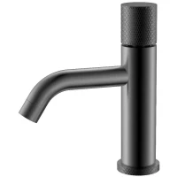 Смеситель для раковины Boheme Stick Touch 121-GM.2 графит матовый