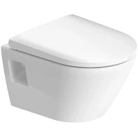 Унитаз подвесной Duravit D-Neo 2587090000 безободковый, альпийский белый