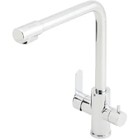 Смеситель для кухни с подключением к фильтру Orange Steel M99-008cr