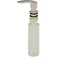 Дозатор для жидкого мыла Ulgran U-02-328 330 мл, встраиваемый, для кухни, бежевый