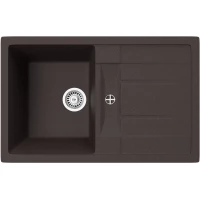 Кухонная мойка TopZero Susanna 780.500-93 Chocolate 78x50 см, шоколад