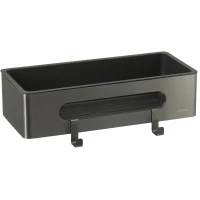 Полка для ванной Lemark Shelf Line 9776045 29,5 см, графит матовый