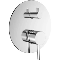 Смеситель для ванны AQUAme Siena AQM8803CR встраиваемый, хром