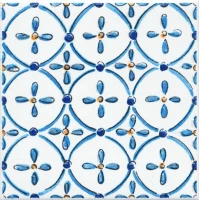 Вставка Kerama Marazzi Капри майолика 9,8x9,8 STG/A485/1146H