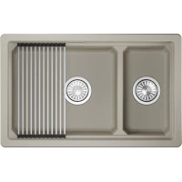 Кухонная мойка Granula 7304iU, КРЕМАН 73x45,5 см, кремовый