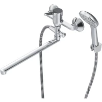 Смеситель для ванны Am.Pm X-Joy S F85B90100 универсальный, с душевым гарнитуром, хром