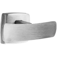 Крючок Nofer Classic 09017.S двойной, для ванны, нержавеющая сталь