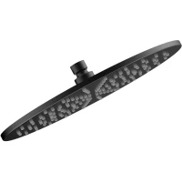 Верхний душ AQUAme AQM8609MB 300 мм, черный матовый