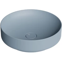 Раковина-чаша Alice Form 22420145 45x45 см, накладная, лагуна матовая